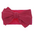 KIDOCHEESE Hairband, Baby Girl Bows Nylon Headbands with Bows, Handmade Hair Accessories for Newborns, 5 Pcs