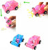 2 Pcs Mini Car Dust Cleaner - Cute Pencil Sweeper Trolley Gifts for Kids, Blue and Red