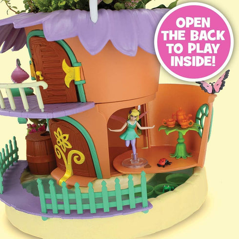 My Fairy Garden Nature Cottage Toy Figurine and Plant Kit - Grow Your Own Magical Garden with Fairy Isla, Ages 4+