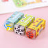 Cute Erasers for Kids Bulk - 16 Pack Animal Food Fun Desk Pets for School Supplies