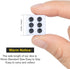 50 Pack 16MM Bulk of Opaque White Dice - Classic Six-Sided Dice for Board Games