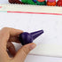 Wobe 12 Finger Crayons for Toddlers, Palm-Grip Colors Paint Crayons Sticks Stackable Toys for Kids Toddlers Child Boys
