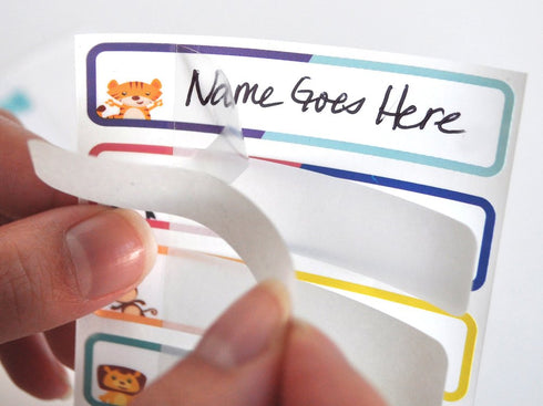 Waterproof Write-On Bottle Labels, Self-Laminating for Baby Bottles, Dishwasher-Safe, Variety Set of 3 for Daycare
