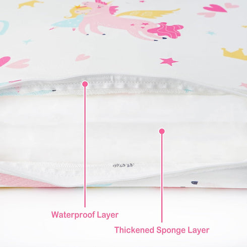 38" 26" Pack Pack Viviland Toddler Mattress, X N Play Mattress Premium Soft Foam Portable for and Play Topper