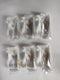 A AXILIXI Chandelier Crystals prisms 6 Pcs K9 Crystal Pendant Replacement for