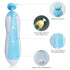 Trimmer Baby Nail File with Light Safe Electric Nail Clippers Kit for Newborn Infant Toddler Kids Toes and Fingernails