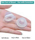 2Pair Nipplesuckers Nipple Corrector for Flat Inverted Nipples, Silicone with Clear Case