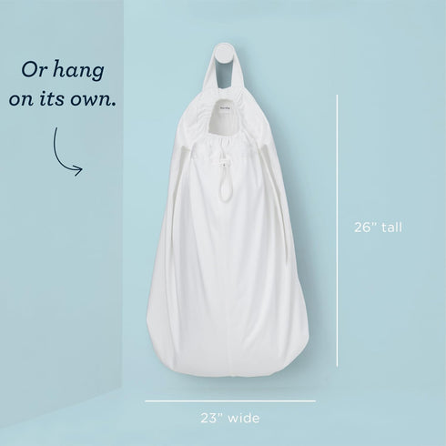 Waterproof Esembly Pail Pouch - Hangable Diaper Liner in Sea Salt