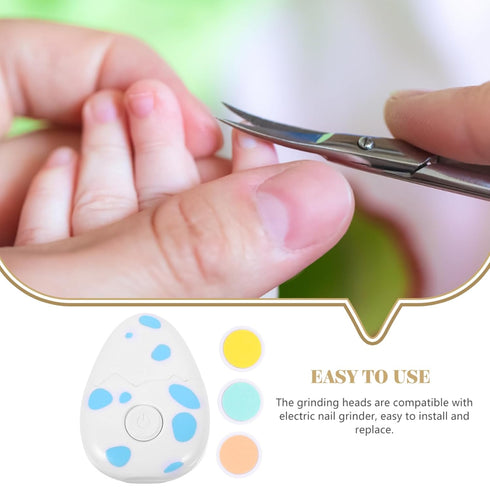 Trimmer Cute Cartoon Design Nail File Grinders for Men Women Electric Nail Grinding Pads