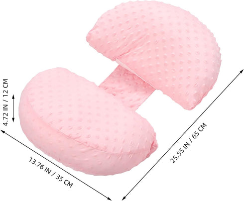 BESPORTBLE Cooling Pregnancy Pillow for Sleeping Maternity Support Cushion for Side Sleeping and Abdominal Comfort