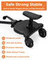 Glofex 2 in1 55 LBs Universal Stroller Board - Stroller Attachment for Toddler to Ride,Detachable Sit and Stand Toddler