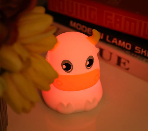 Dimanito Cute Kids Night Light Night Lamp Night Lights for Kids Bedroom Toddler Baby Portable Silicone Battery Led
