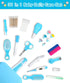 Set (31 1, Baby Grooming and Healthcare Kit, Portable Baby Safety Care with Hair Brush Comb Nail Clipper Nasal
