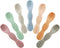 PandaEar 7 Pack Baby Led Weaning Spoons, Silicone Self Feeding Utensils for Toddlers