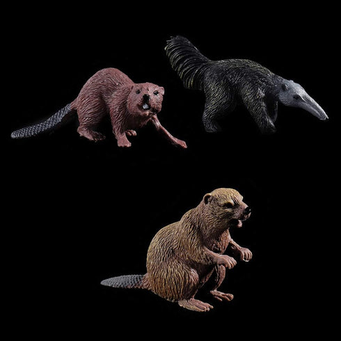 Realistic 7pcs Animal Figures Action Model Set, Educational Learning Toys Birthday Gift for Kids and Toddlers
