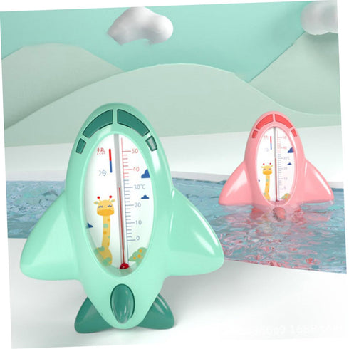 HAKIDZEL Bath Water Thermometer Green Cartoon Tub Temperature Monitor Quick Accurate Measurement PP Material Safe Bath