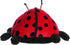 6 Inches Aurora Responsibly Made Eco Nation Eco Softies Ladybug Stuffed Animal - Ideal for Playtime Adventures