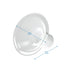 Dr. Brown's Softshape Silicone Shields for Manual & Electric Breast Pumps, BPA Free, Size B (25mm), 2 Count