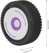VGEBY 4Pcs Rubber RC Tires, 1/12 Scale Front Rear Wheels and Tires Set for WLtoys 124019 Remote Control Cars