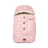 JJ Cole Bundle Me Winter Toddler Car Seat Cover and Bunting Bag - Urban Weather Resistant Baby Carrier Cover, Blush Pink