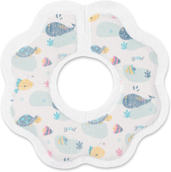 KIIS Disposable Baby Bibs for Boys and Girls - Individually Packaged, Soft, Hygienic and Leakproof (20 PCS / 60 PCS)