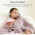 100% 40" 40" Cozy Bella Tunno Waffle Baby Blanket, Cotton, Soft, Breathable & Lightweight, x Swaddle Blanket