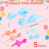 180 3.94 Inch Lenwen Pieces Easter Slingshot Chicken Catapult Toy Flying Easter Funny Rubber Slingshot Stretchy Chicken
