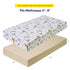 2 Pack (2852) Crib Sheets for Boys & Girls Snug Full Elastic Fit for Standard Crib Mattresses Stylish Zoo Animals