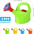 2PCS TOYANDONA Watering Can Toys, Interesting Plastic Watering Can Toys Play House Garden Watering Can Toys