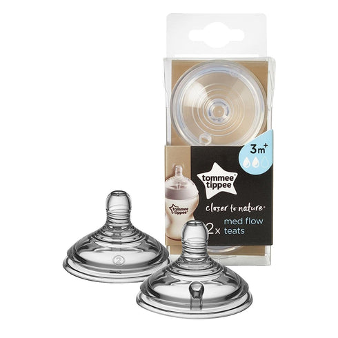 Tommee Tippee Medium Flow Teats - Perfect for Feeding