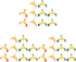 Kisangel 30Pcs Balance Bird Gravity Bird Balancing Birds for Finger Desktop Figurines for Fun Display