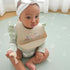 2 Sets Baby Silicone Bibs Baby Bibs with Food Catcher for Girls Boys Toddlers BPA Free Waterproof Soft Durable
