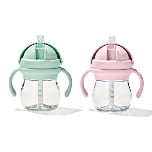 OXO Tot Transitions Straw Cup with Handles 6 oz. - Opal and