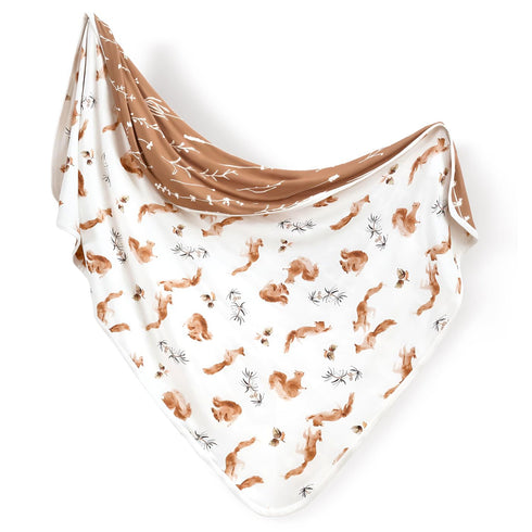 GRSSDER Baby Blankets, Super Soft Jersey Knit Swaddle Blanket for Baby Girls and Boys, 34 x 44 Extra Large