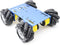4WD Metal Smart Car Chassis - MC100 Remote Control Robot Platform Kit with 60mm Mecanum Wheel for Arduino/Raspberry Pi