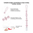 Set 3 Cute Animal Baby Food Grade Silicone Teether Toy with One Piece Design Pacifier Clip Holder,Teething Pain Relief