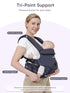 3 10-44lbs, bonoch Baby Carrier Newborn to Toddler - EaseFit Adjust Knob for Baby Hip Healthy Develop, Ergonomic Cotton