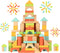 MEEYOO 100pcs Wooden Blocks for Toddlers 1-3, Building Blocks for Toddlers 1-3, Wooden