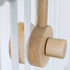 (31 inch, 100% Baby Crib Mobile Arm Wooden Holder - Baby Mobile Hanger for Crib Natural Beechwood) Strong Anti Slip