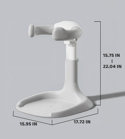 Wanchouse (636 Baby Bath Stand, Foldable Standing Bathtub for Baby, Shower Stand and Bath Support for Infants