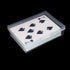 6pcs Plastic Playing Card Deck Cases, Empty Holder Storage Organizer, Suitable for 3.5X2.5 inch Cards