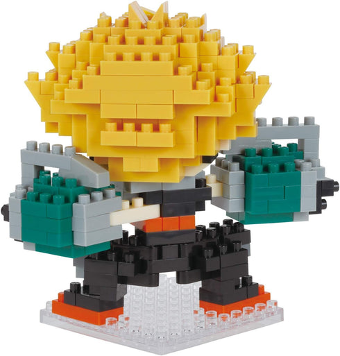 nanoblock My Hero Academia Katsuki Bakugo, Charanano Series Building Kit