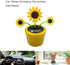 Solar Dancing Flower Sunflower, Solar Powered Swinging Toy for Windowsill, Car Dashboard, Home Decor