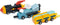 Tender Leaf Toys Space Race - Mix and Match Space Themed Vehicles Toy Set for Kids 3+ - Creative Pretend Play
