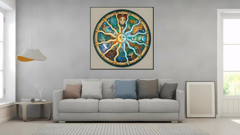 Zodiac Horoscope Puzzles for Adults - 1000 Pieces Challenging Jigsaw Puzzle for Game Nights, Finished Size 26.7"