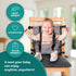 Portable High Chair for Travel by Baby Pick Harness Seat, Foldable & Lightweight Gear, Adjustable Straps for Babies