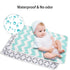 Portable Changing Pad, 2 Pack Baby Waterproof Diaper Changing Mat for Home and Travel