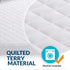 28x49, 100% PlushDeluxe Crib Mattress Protector, Waterproof, Noiseless, Ultra Soft Viscose Made from Bamboo