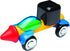 STICK O City 16 Piece Magnetic Building Set, Rainbow Colors, Educational STEM Toy Ages 36M+