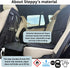 Steppy Car Seat Step - A Seat Protector Mat with Built-in Step & Back-of-Seat Tablet Holder - Helps Children Climb Into